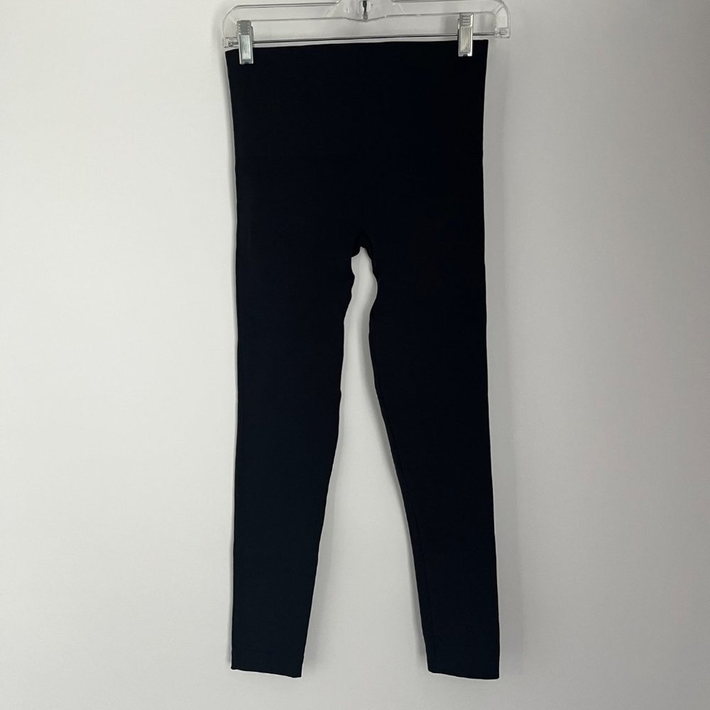 Spanx Solid Black Stretch Pull On Compression Sha… - image 6